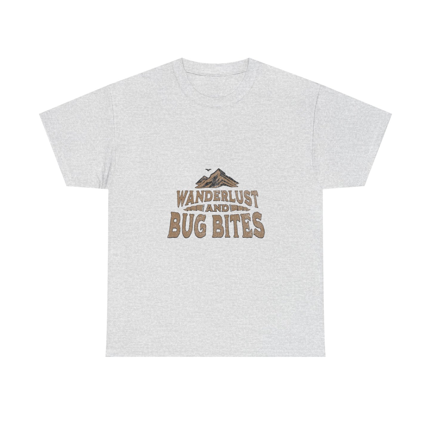 Wanderlust & Bug Bites Funny Graphic Tee