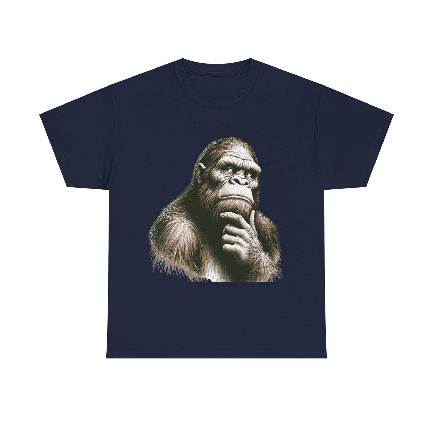Thoughtful Squatch Cotton Tee
