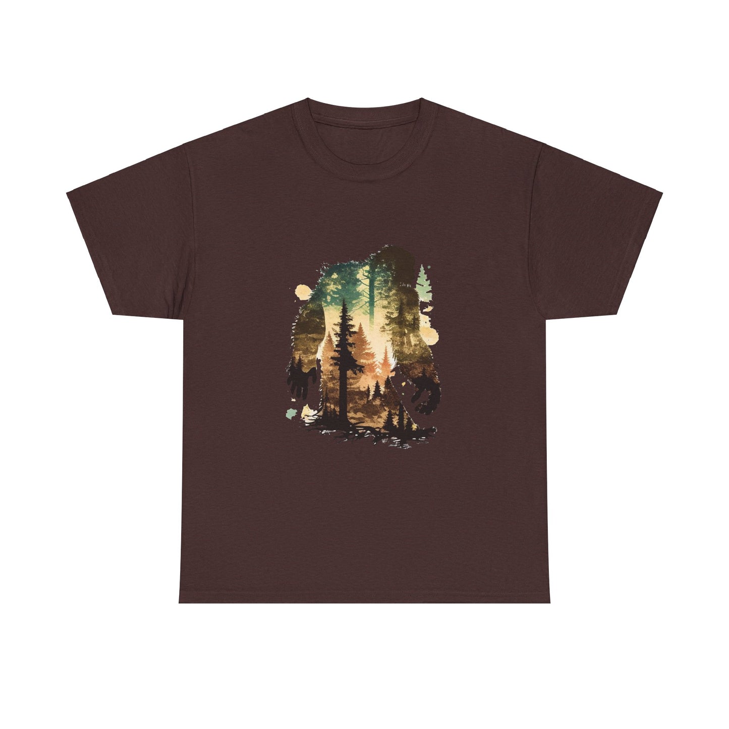 Watercolor Bigfoot Tee