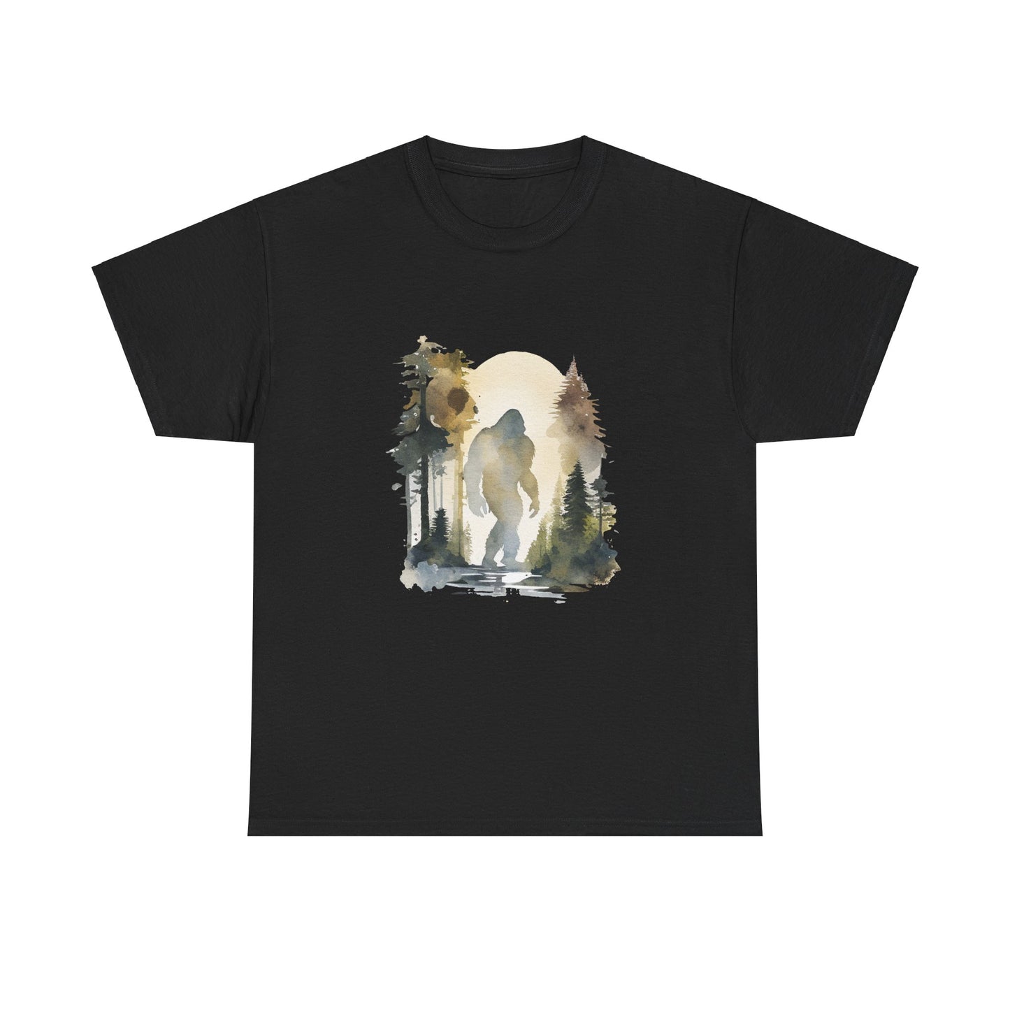 Watercolor Sasquatch Tee