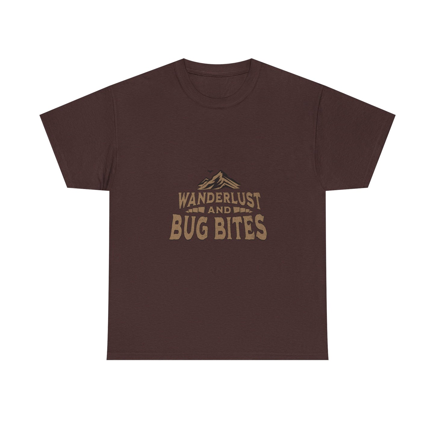 Wanderlust & Bug Bites Funny Graphic Tee