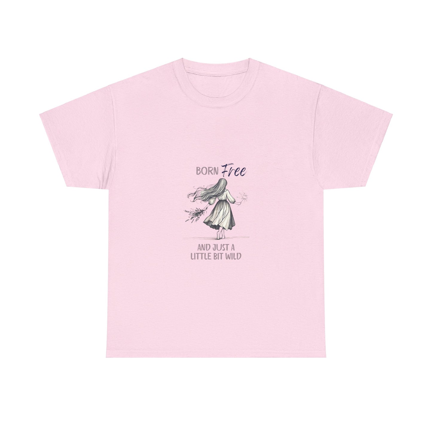 Born Free but a Little Bit Wild Cotton Tee