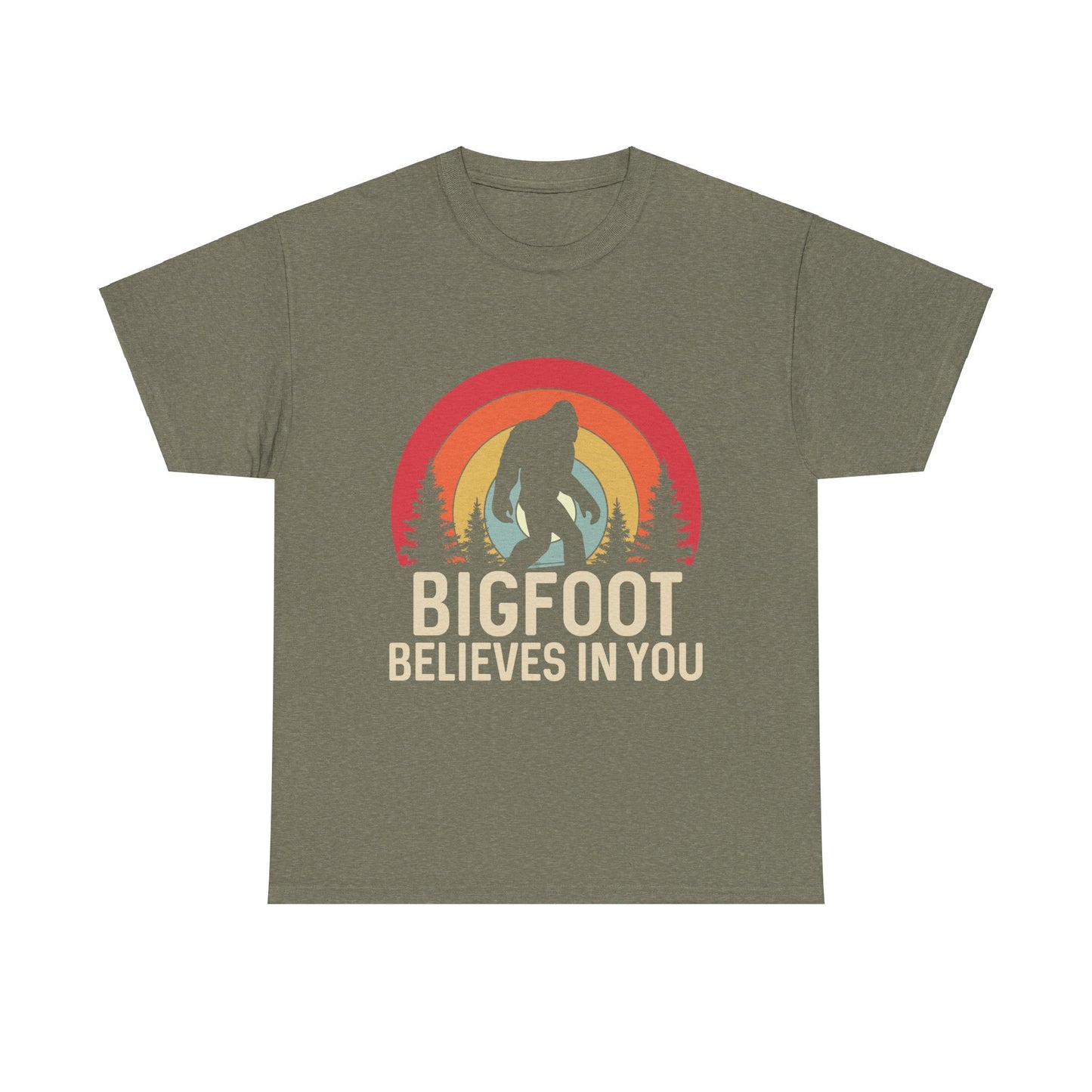 Bigfoot Believes in You Vintage Tee