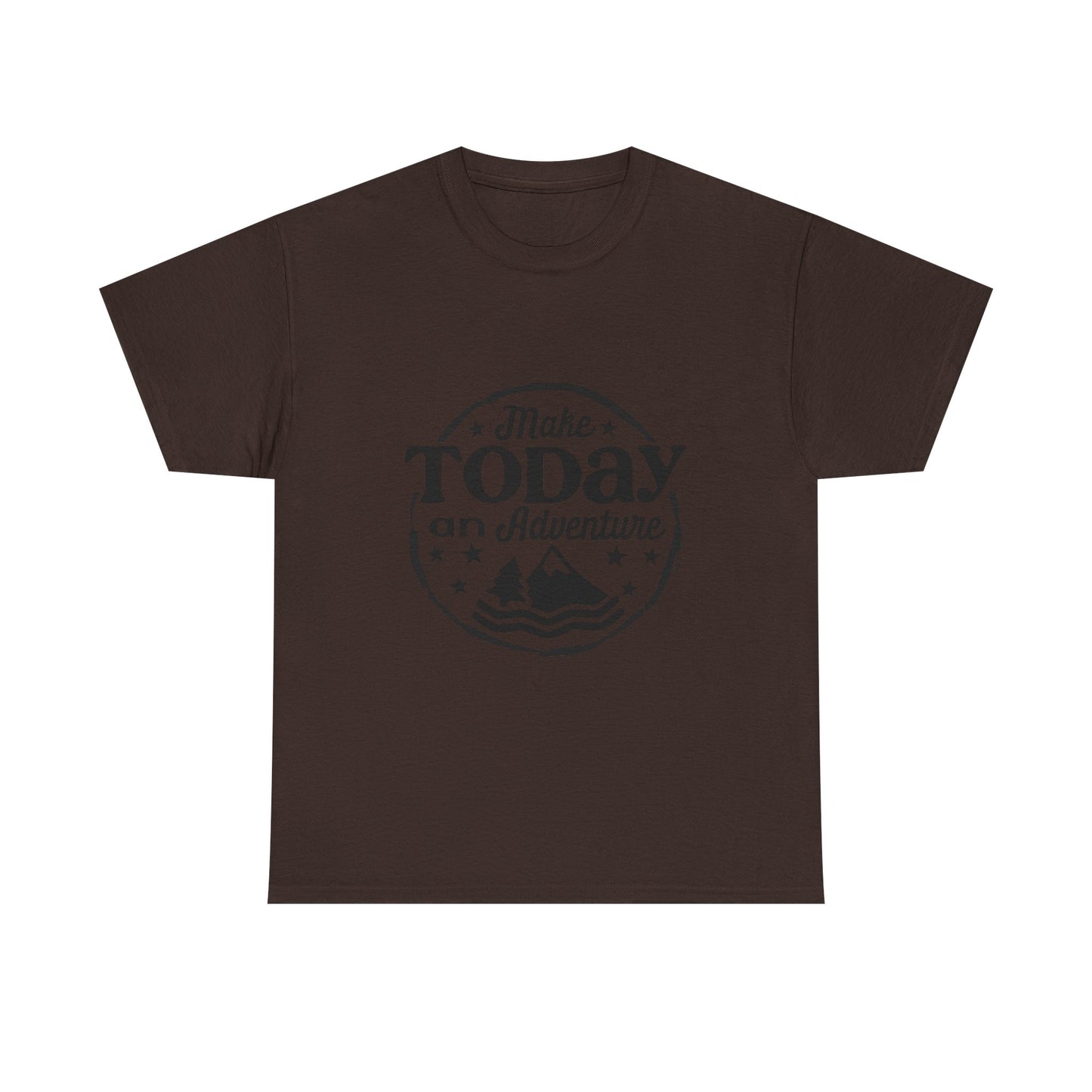 Adventure Quote Unisex Heavy Cotton Tee - Make Today an Adventure