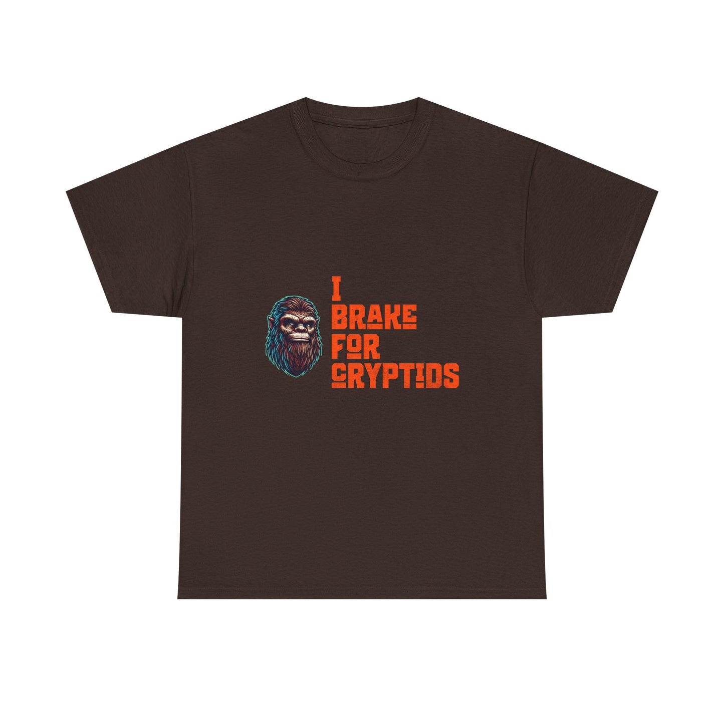 I Brake for Cryptids Unisex Cotton Graphic Tee