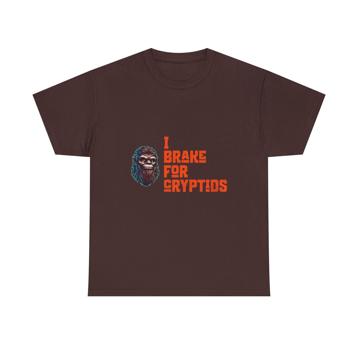 I Brake for Cryptids Unisex Cotton Graphic Tee