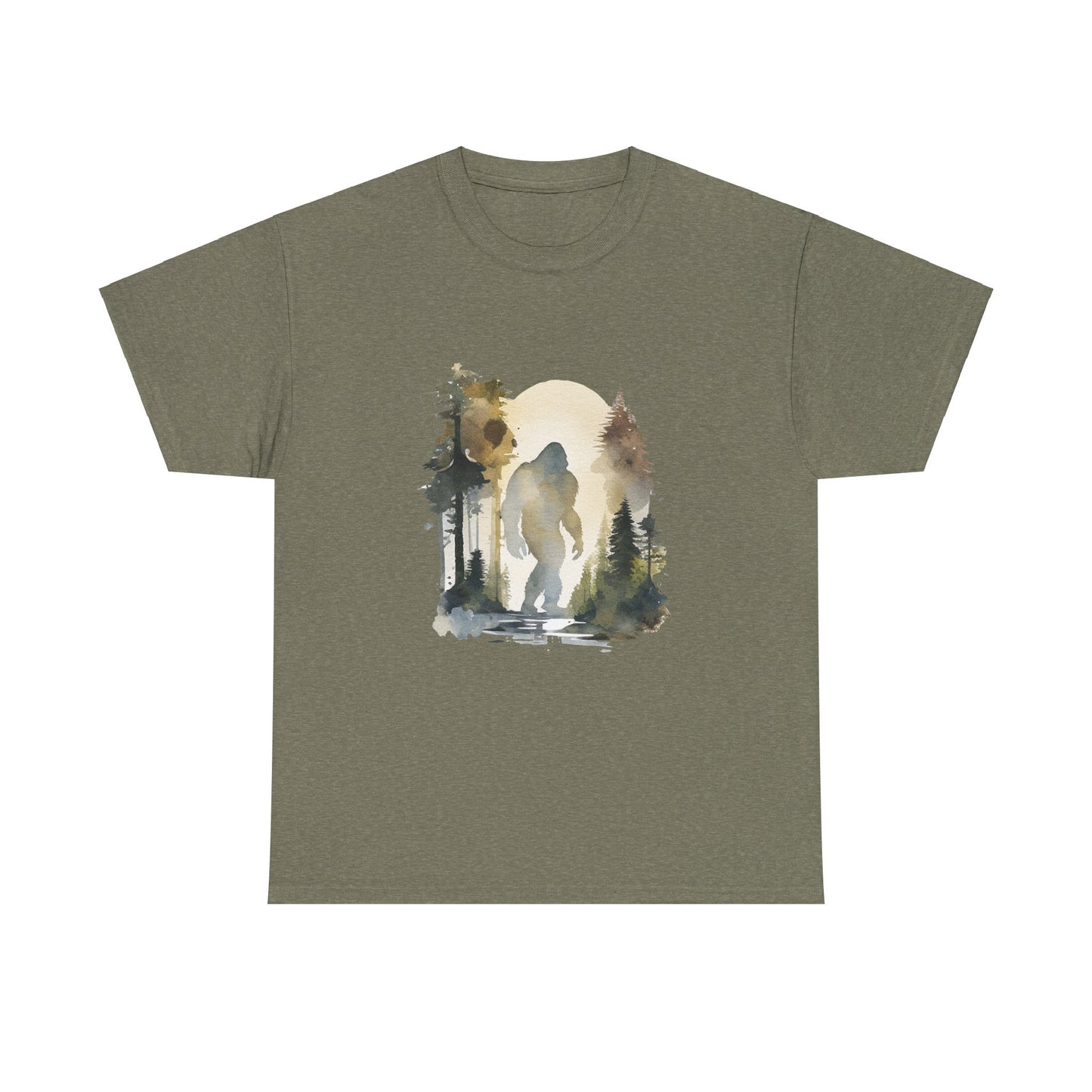 Watercolor Sasquatch Tee