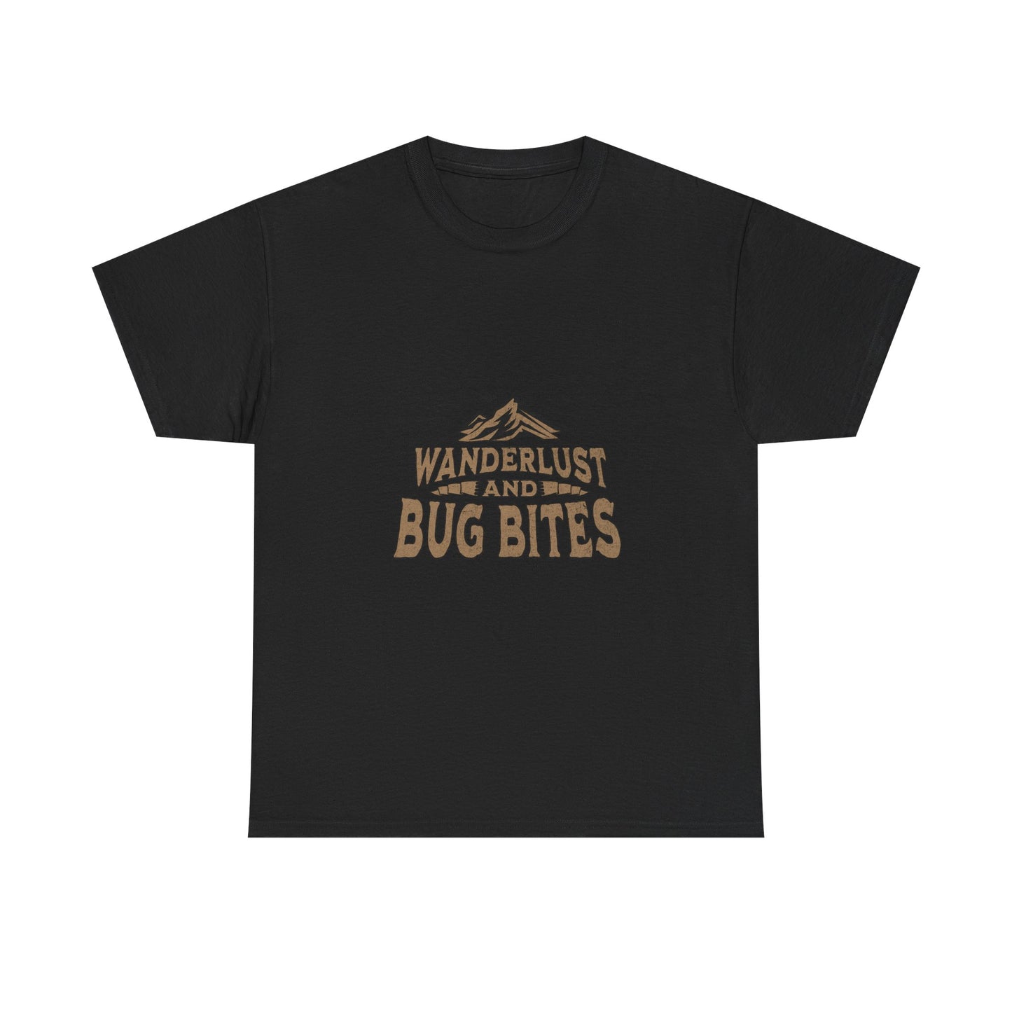 Wanderlust & Bug Bites Funny Graphic Tee