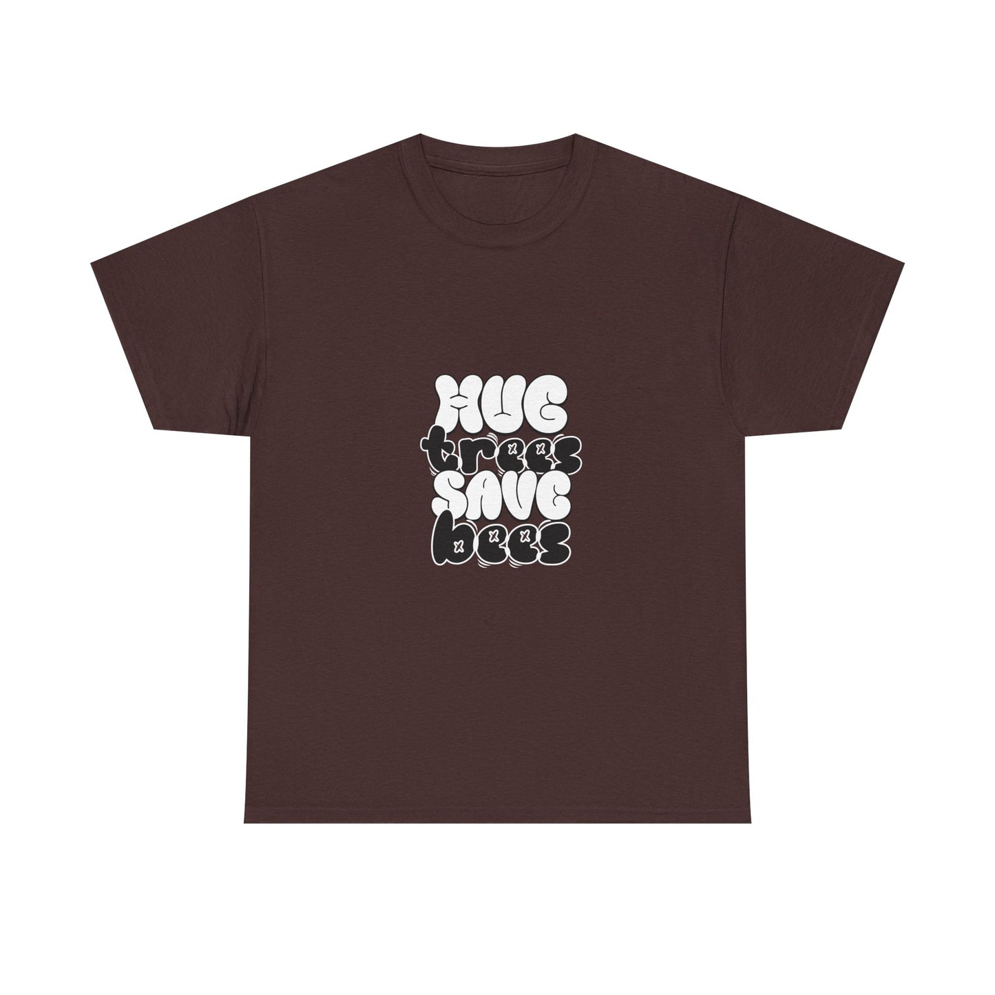 Hug Trees - Save Bees Nature Themed Graphic Tee