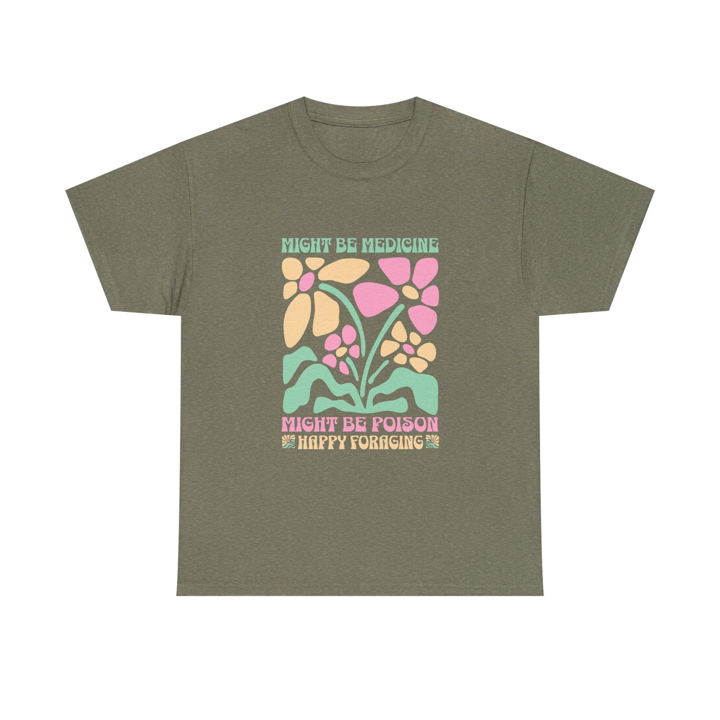 Happy Foraging Funny Graphic Tee