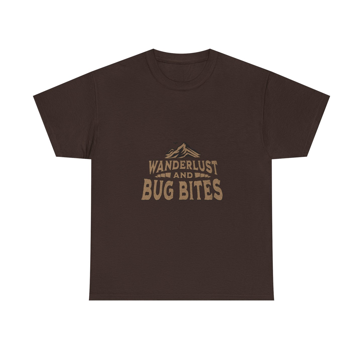 Wanderlust & Bug Bites Funny Graphic Tee