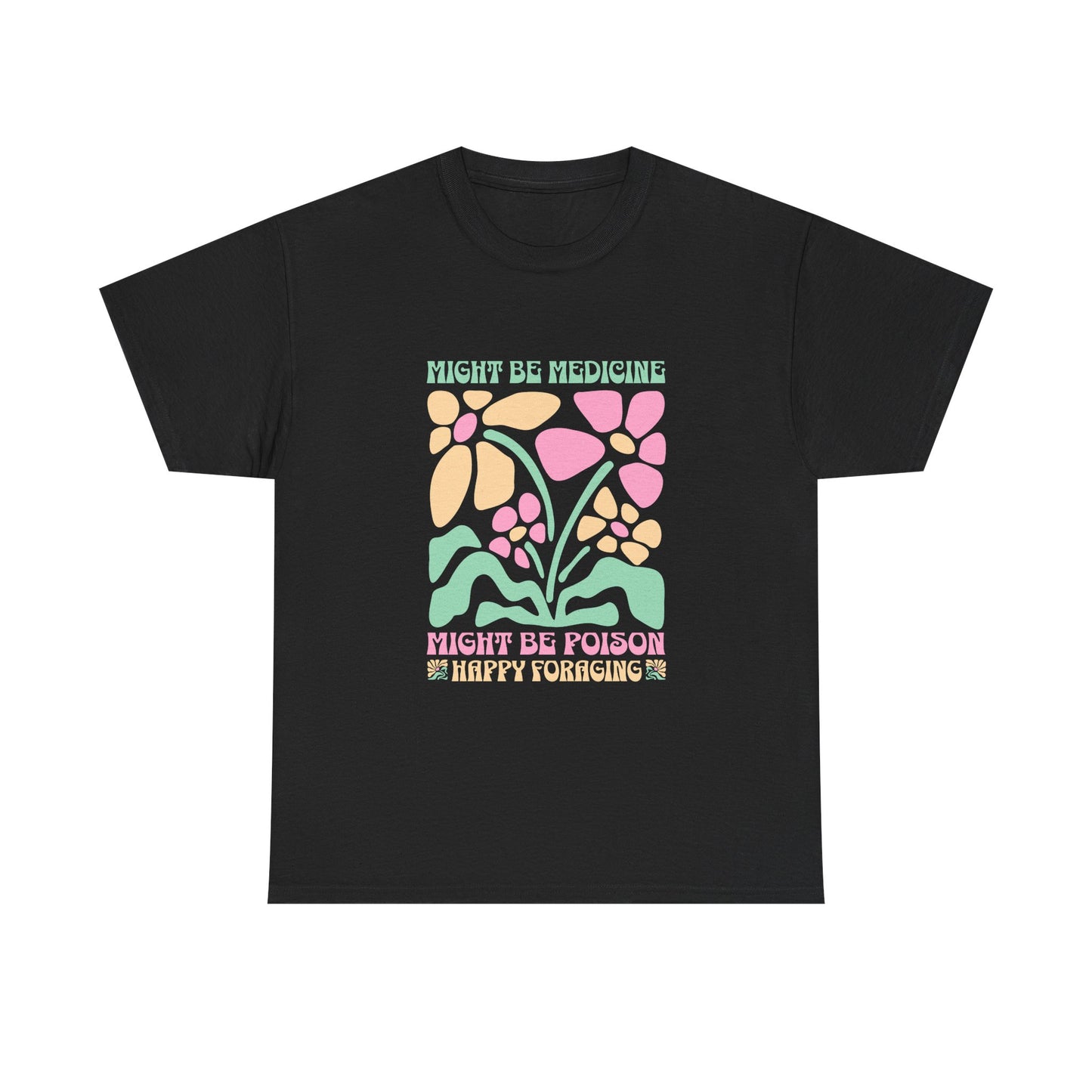 Happy Foraging Funny Graphic Tee