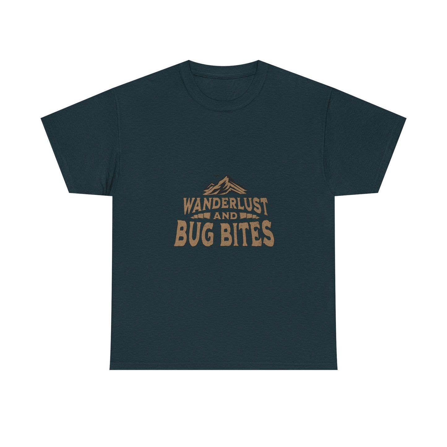 Wanderlust & Bug Bites Funny Graphic Tee