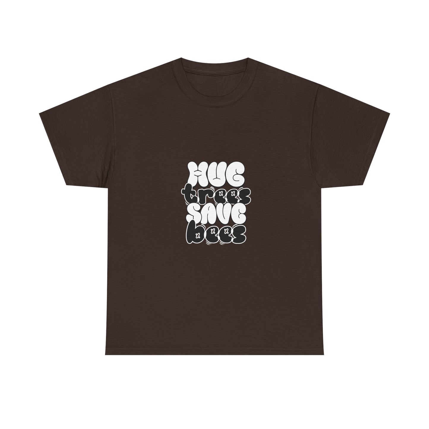 Hug Trees - Save Bees Nature Themed Graphic Tee