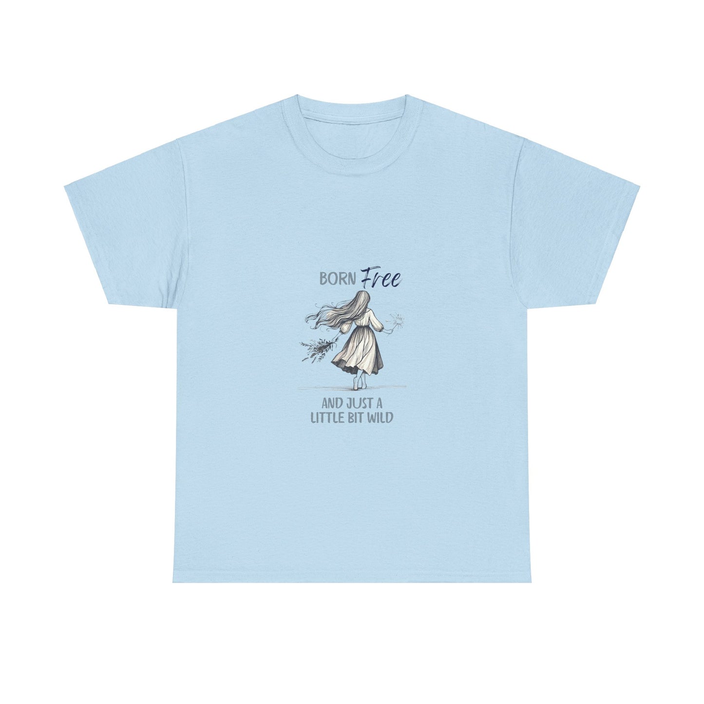 Born Free but a Little Bit Wild Cotton Tee