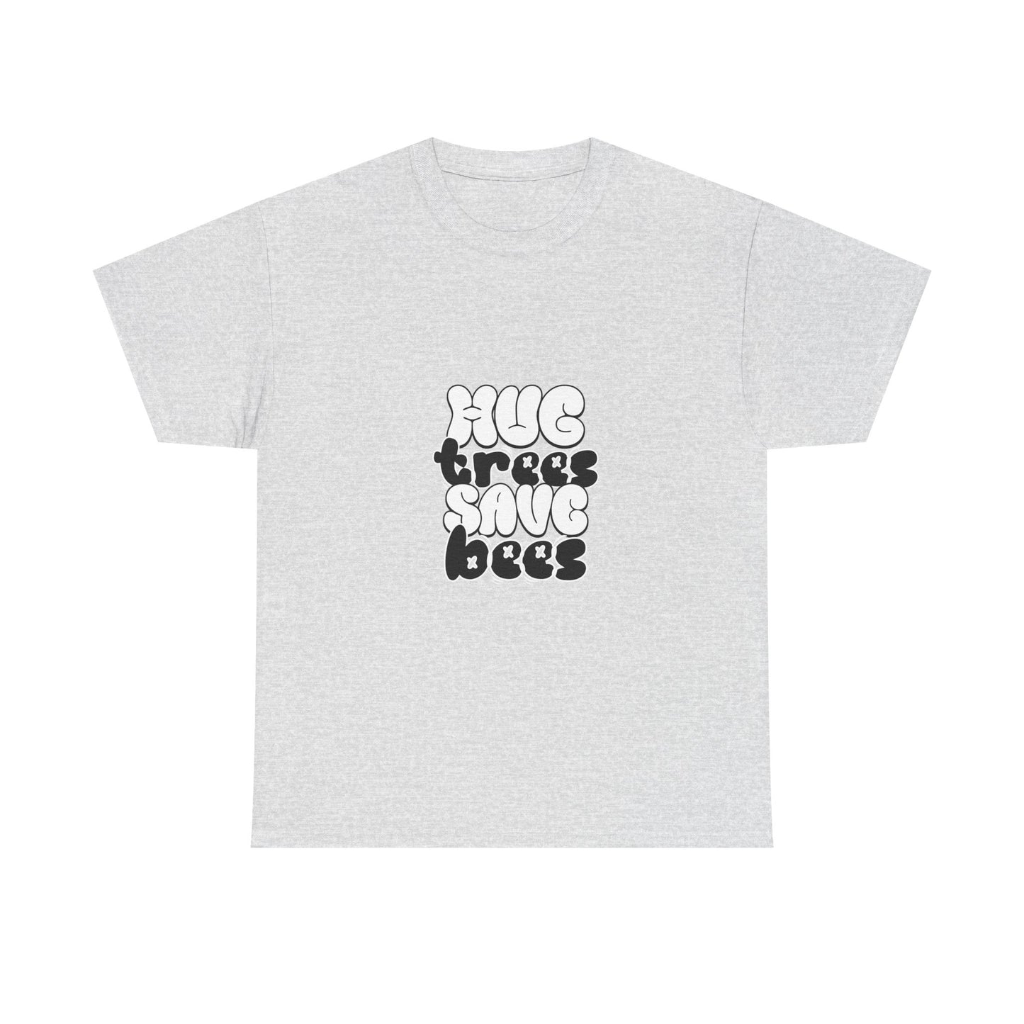 Hug Trees - Save Bees Nature Themed Graphic Tee