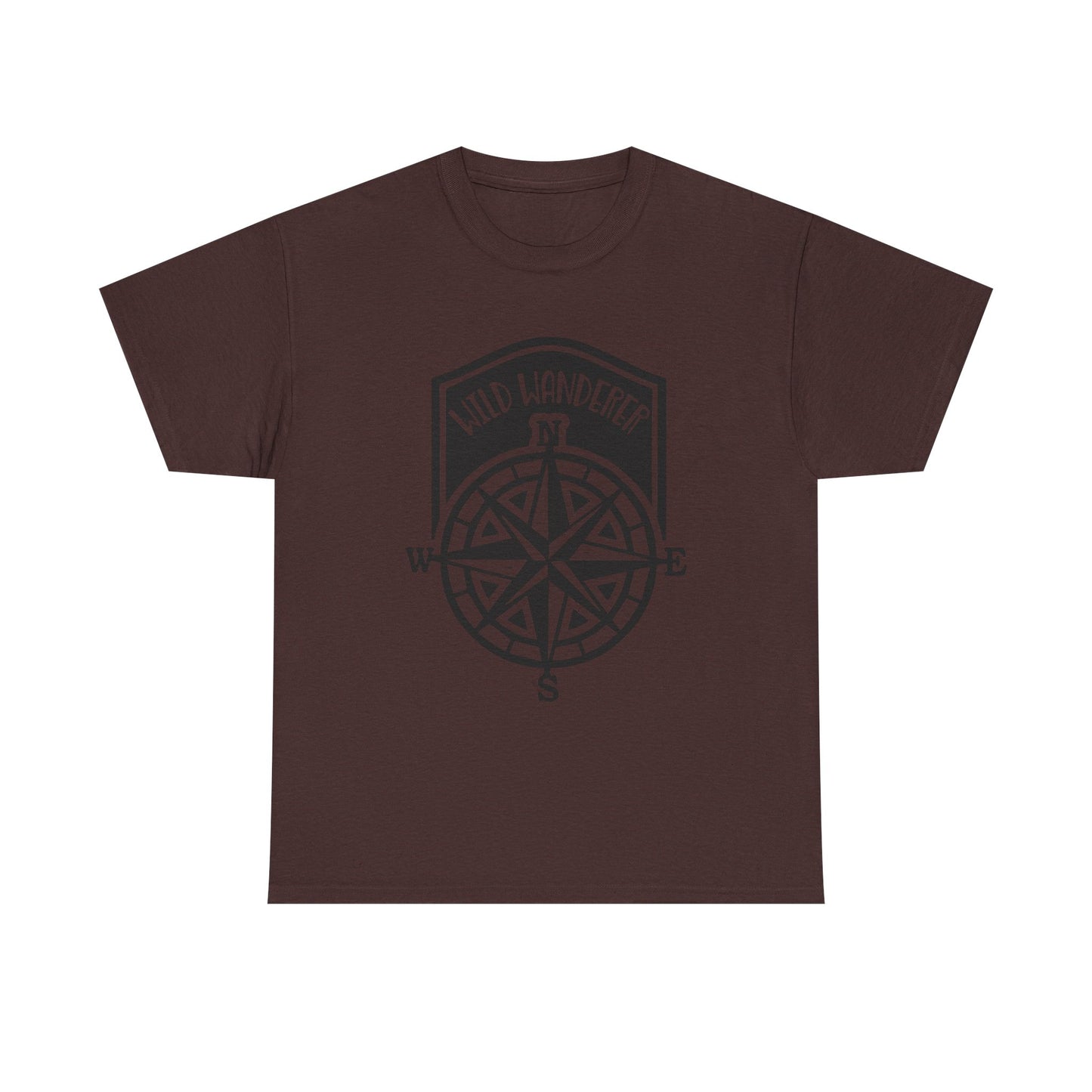 Wild Wanderer Unisex Heavy Cotton Tee | Adventure Spirit & Nature Inspired T-Shirt | Men's Graphic Tee | Women's Graphic Tee