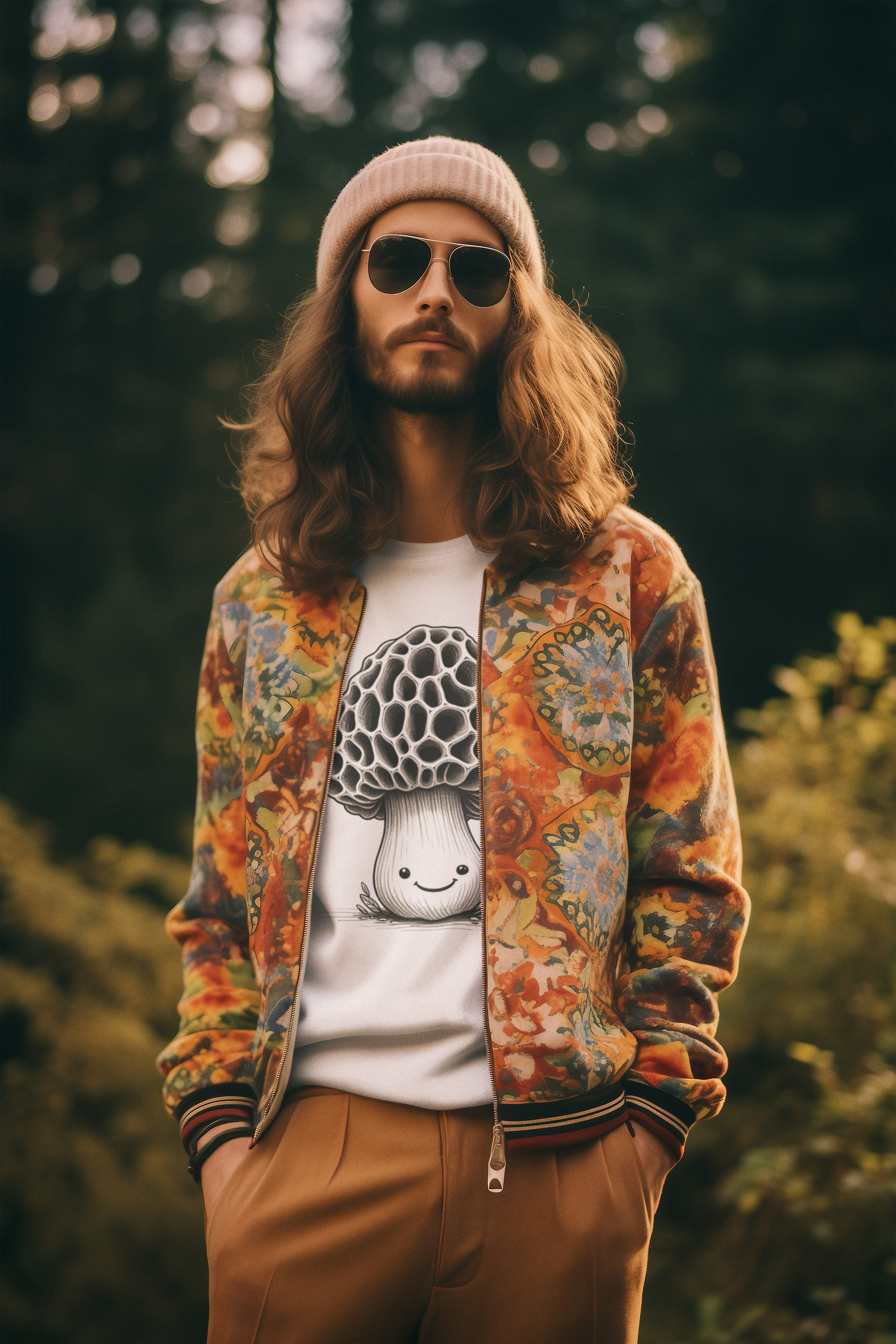 Happy Morel Cotton Tee