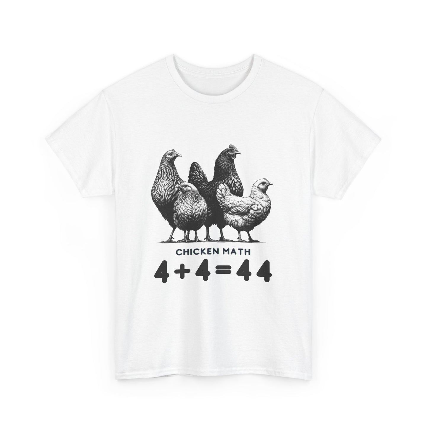 Chicken Math Cotton Tee