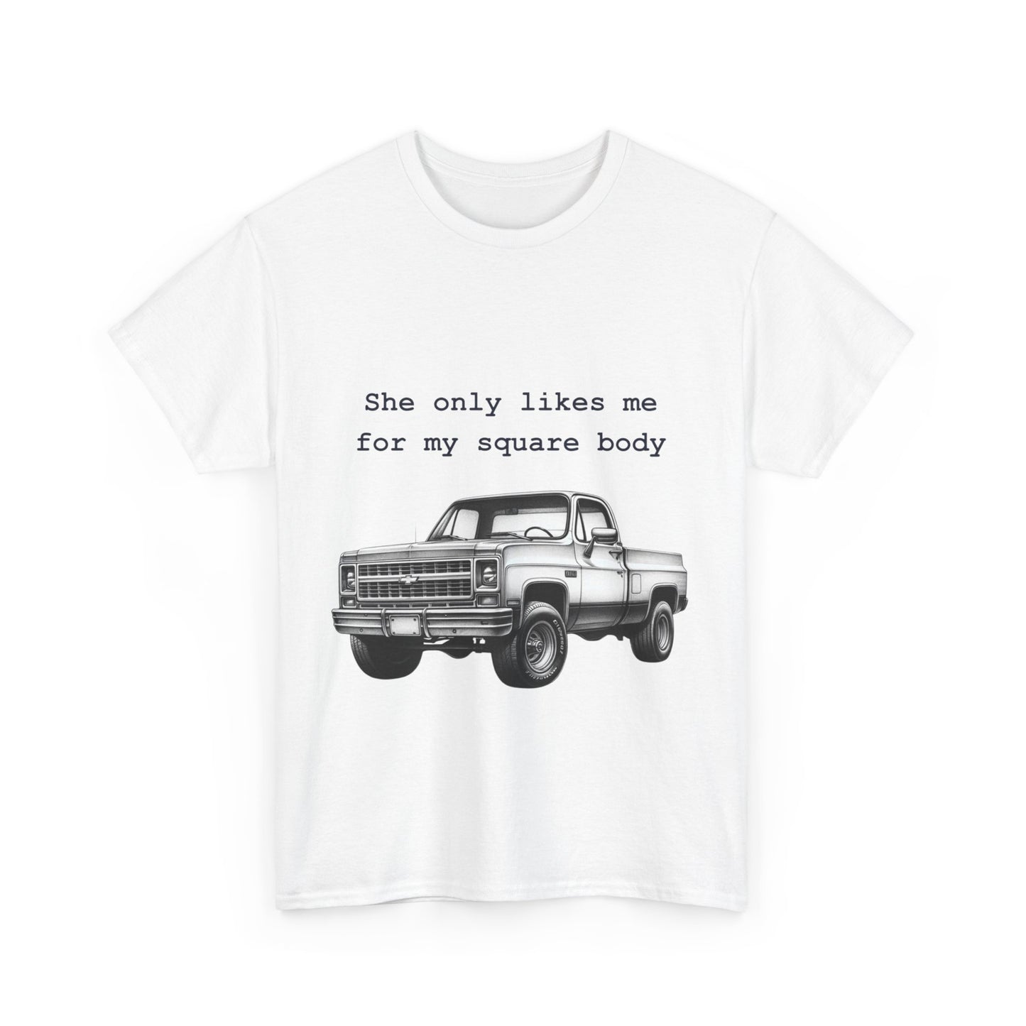 Square Body Cotton Tee