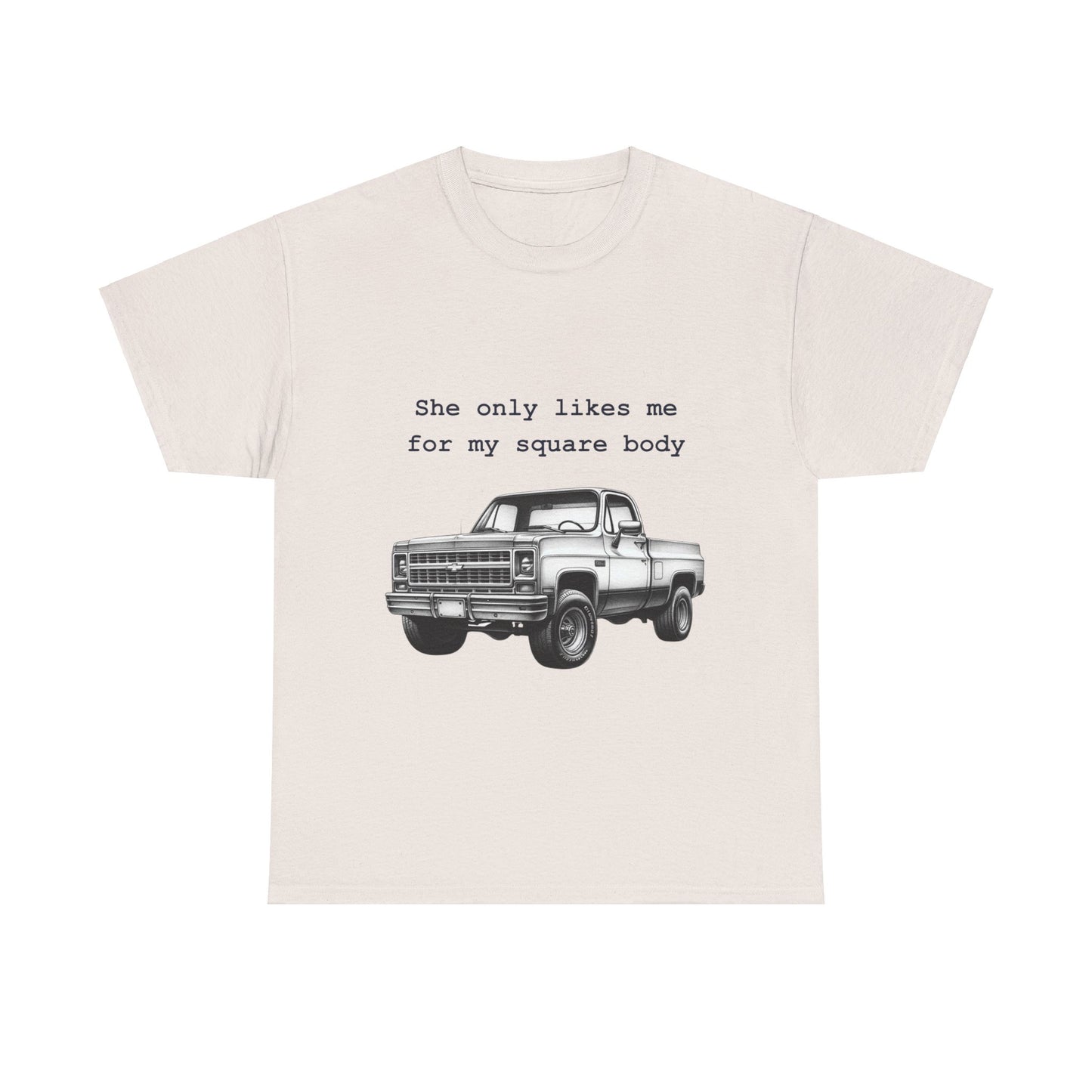 Square Body Cotton Tee