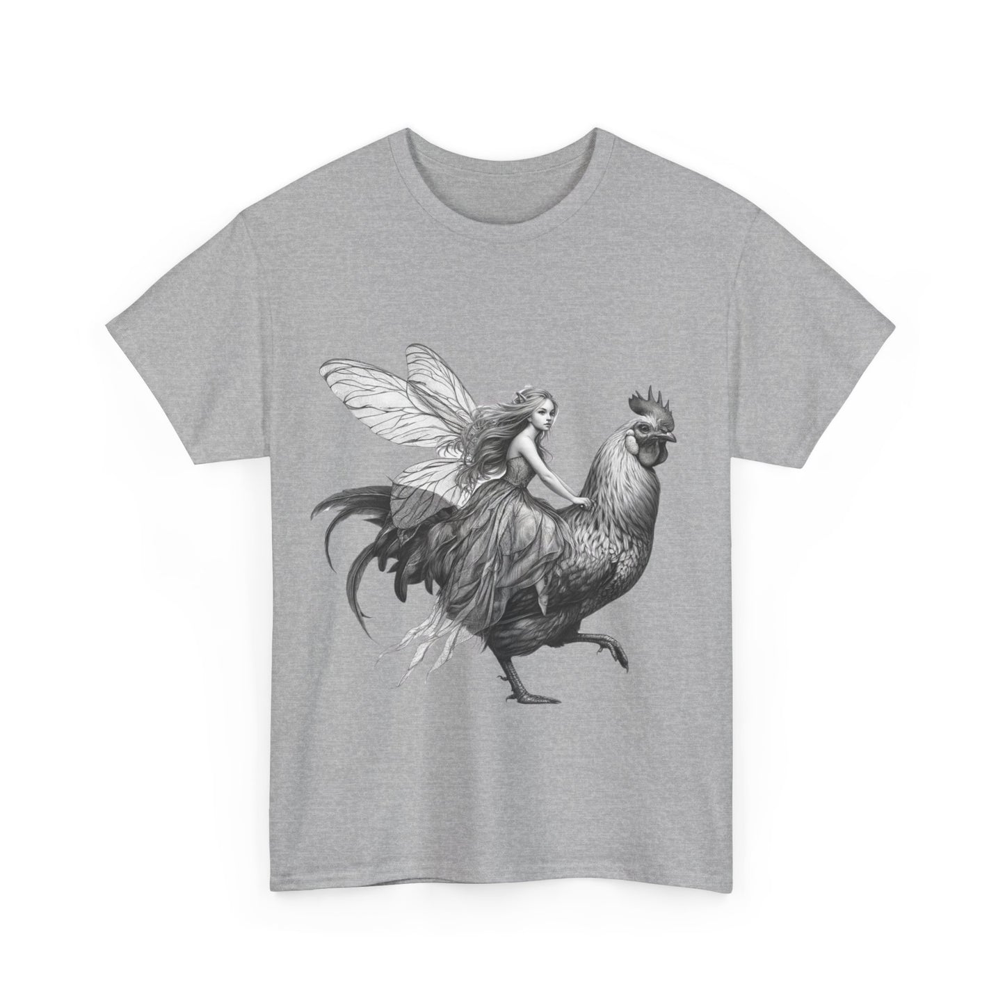 Fairy Chicken Cotton Tee