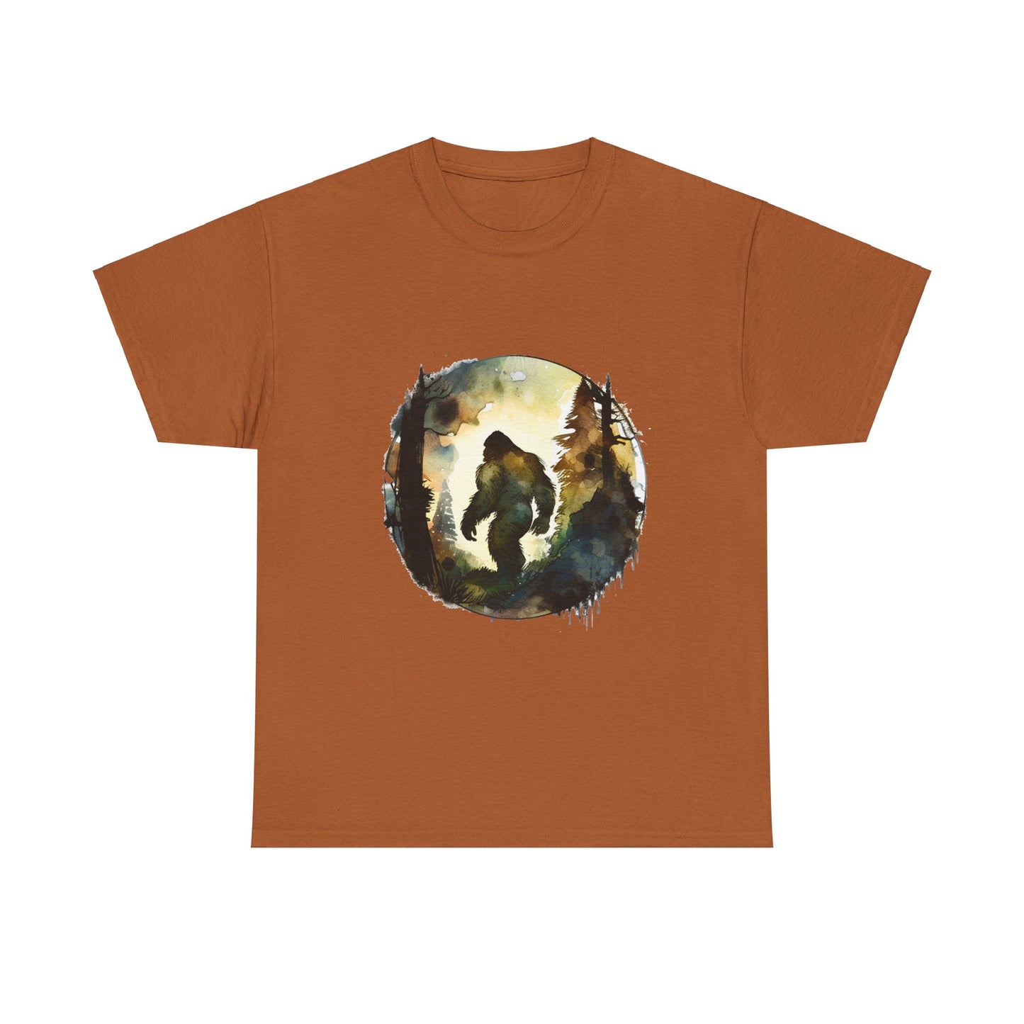 Sasquatch Watercolor Unisex Tee