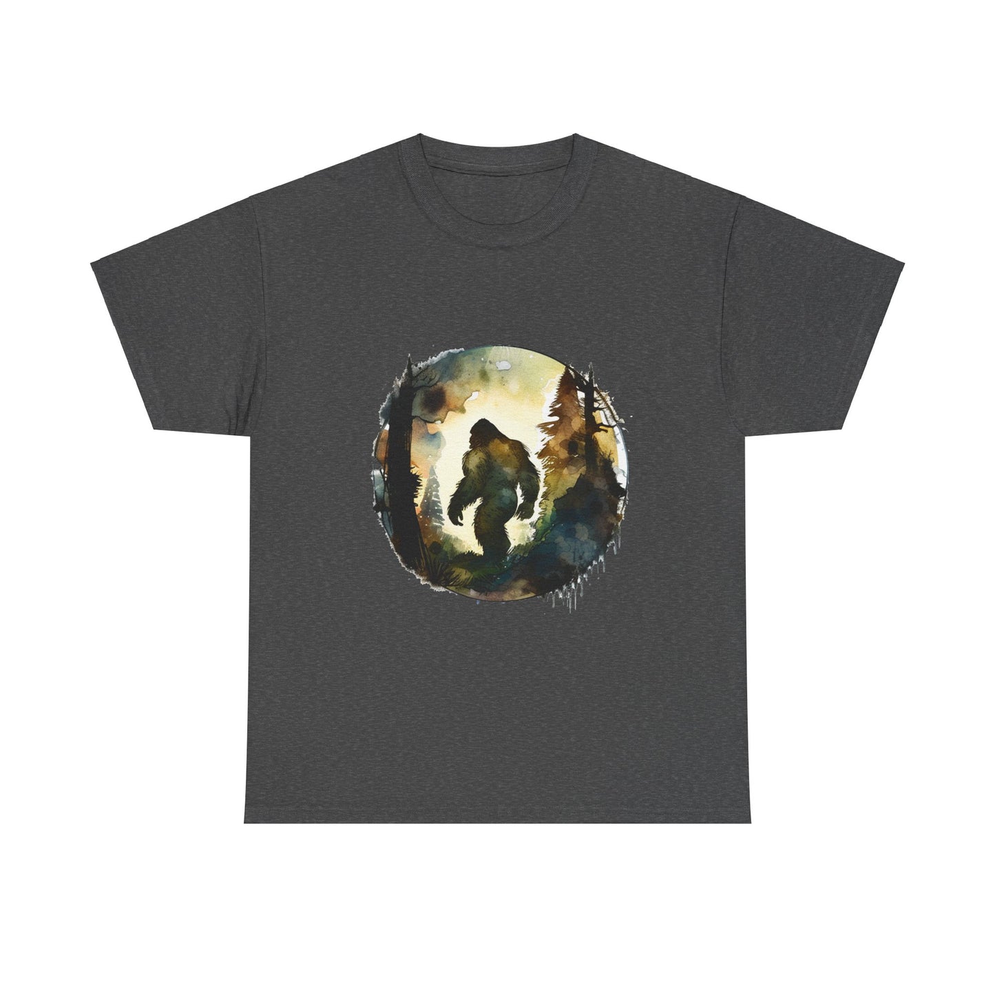 Sasquatch Watercolor Unisex Tee