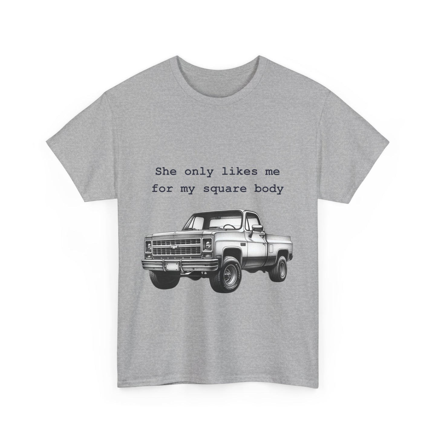 Square Body Cotton Tee