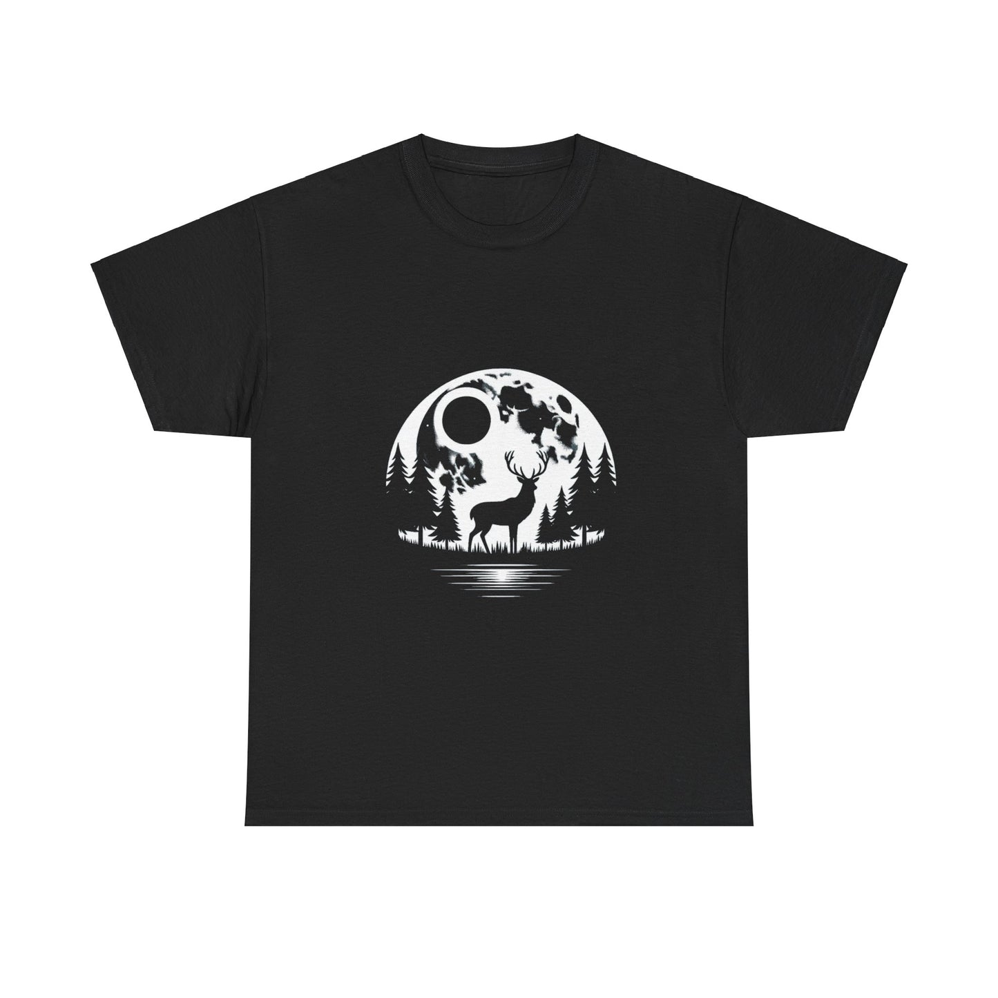 Deer Moon Cotton Tee