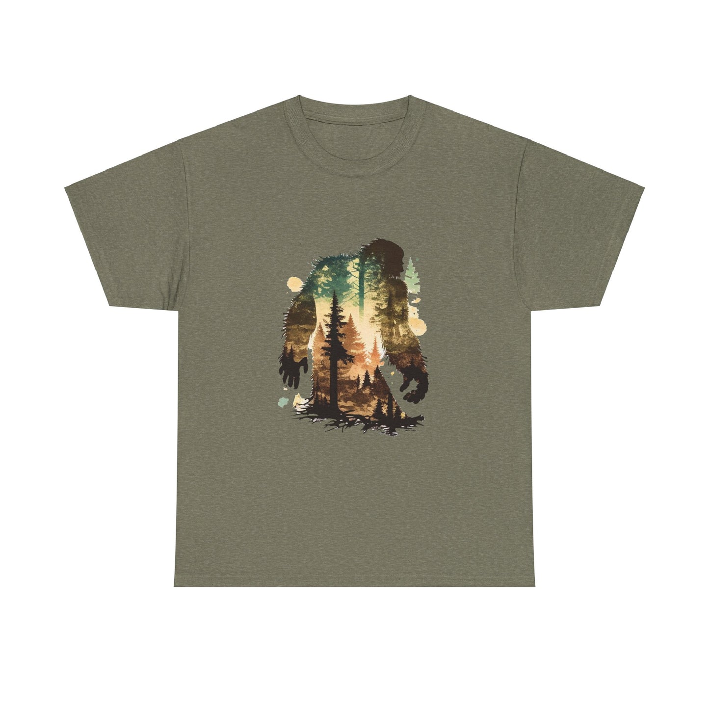 Watercolor Bigfoot Tee