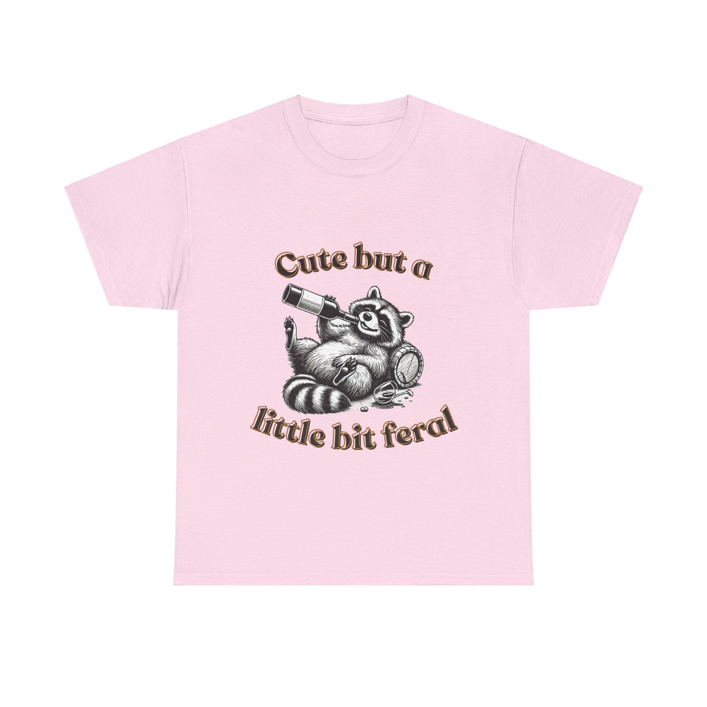 Cute but a Little Bit Feral Cotton Tee