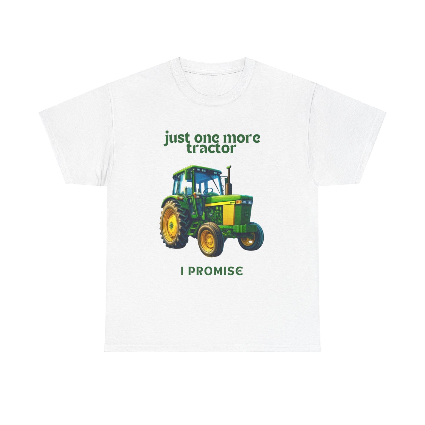 Just One More Tractor Cotton Tee