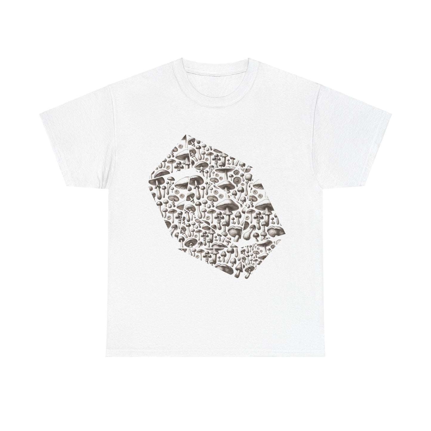 Mushroom Prism Cotton Tee