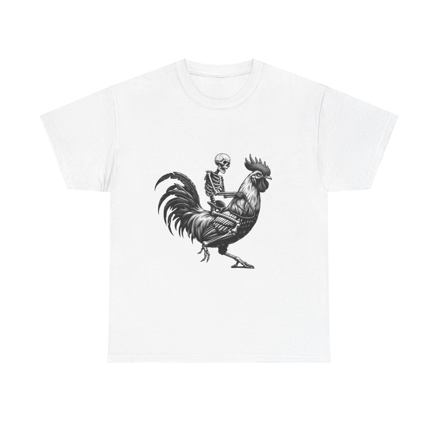 Skeleton Chicken Cotton Tee