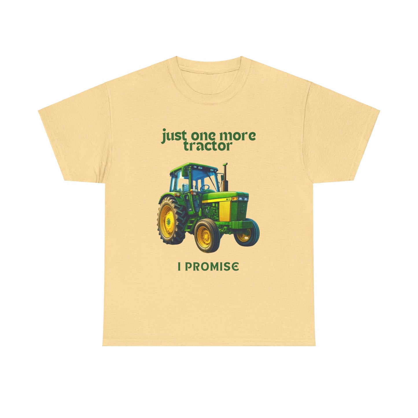 Just One More Tractor Cotton Tee