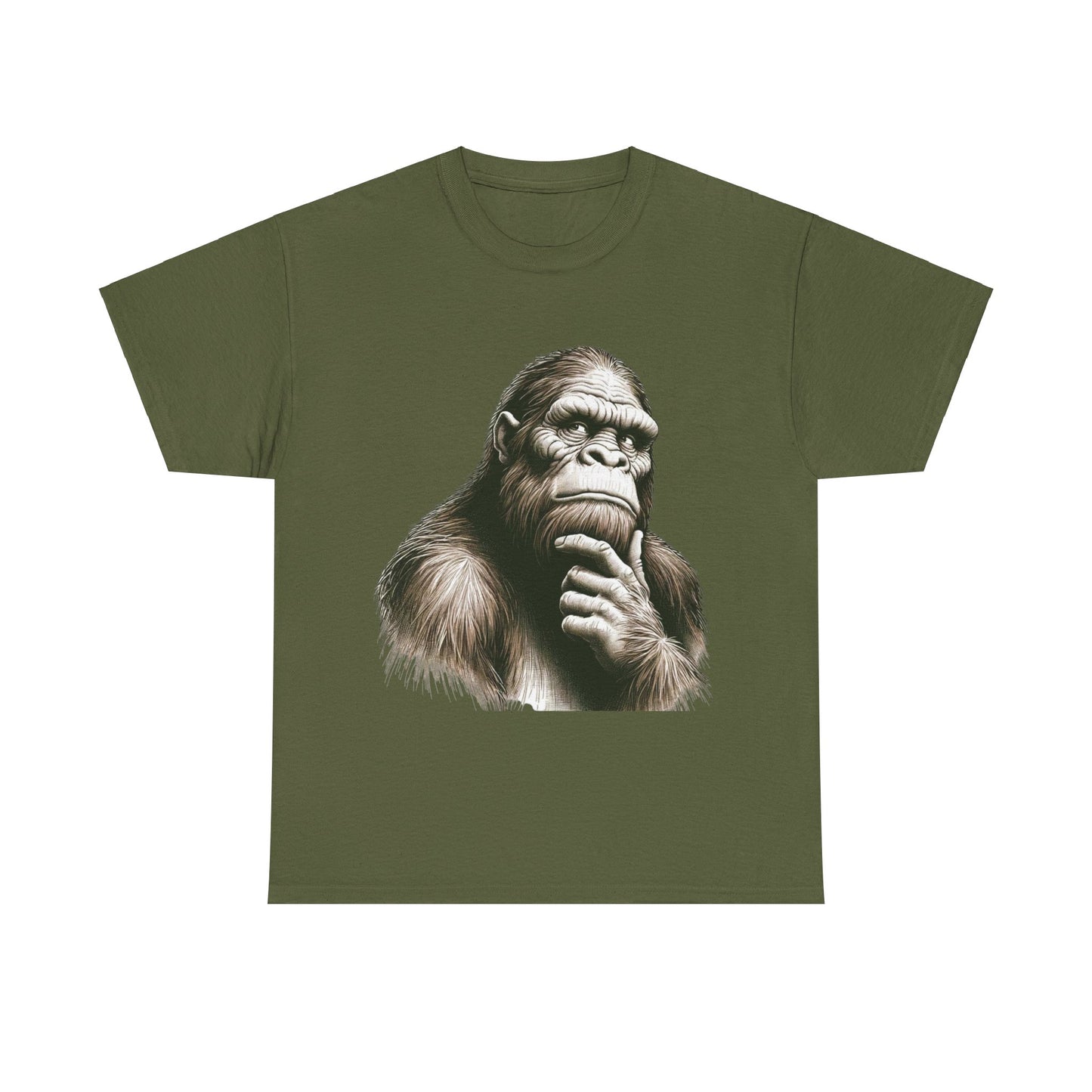 Thoughtful Squatch Cotton Tee