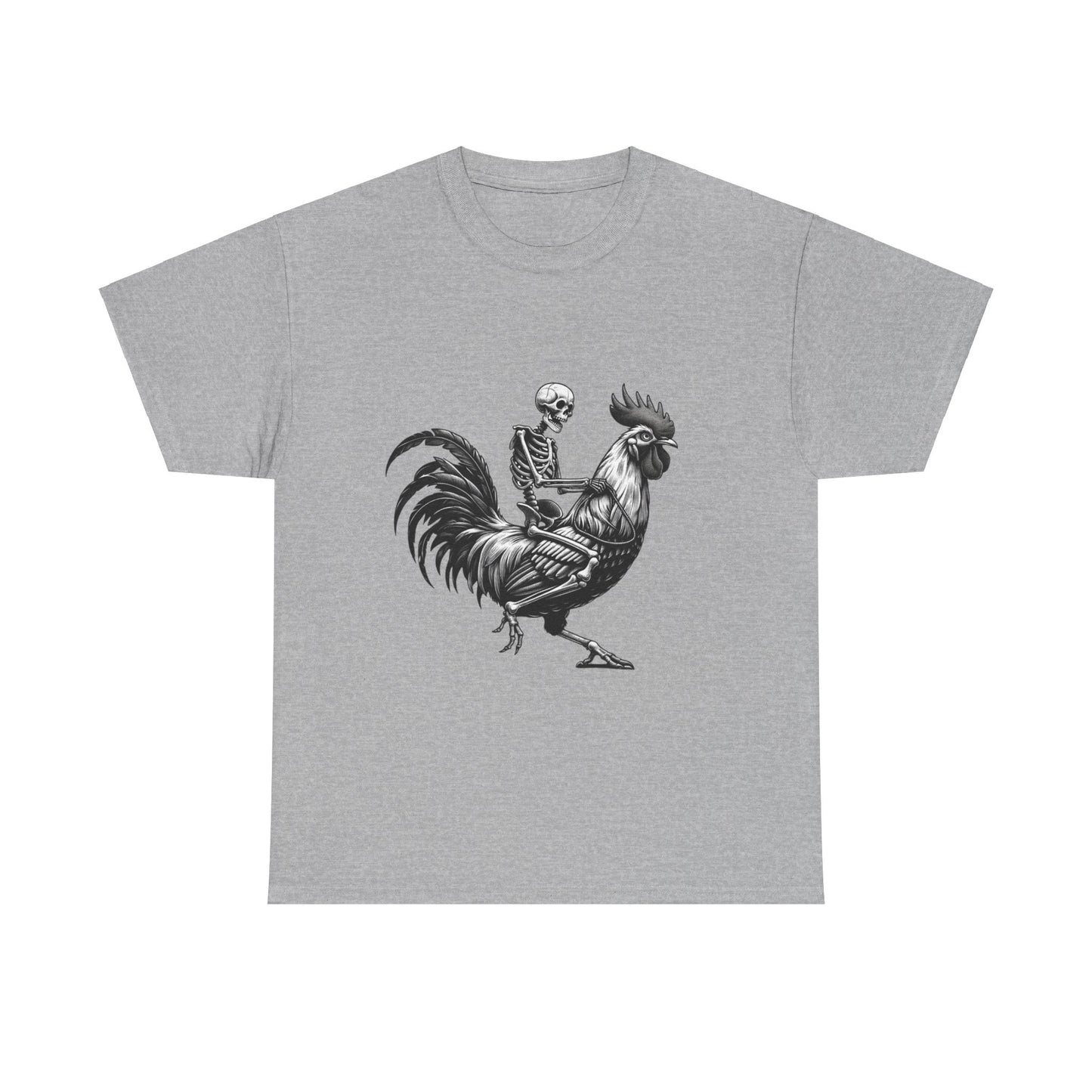 Skeleton Chicken Cotton Tee