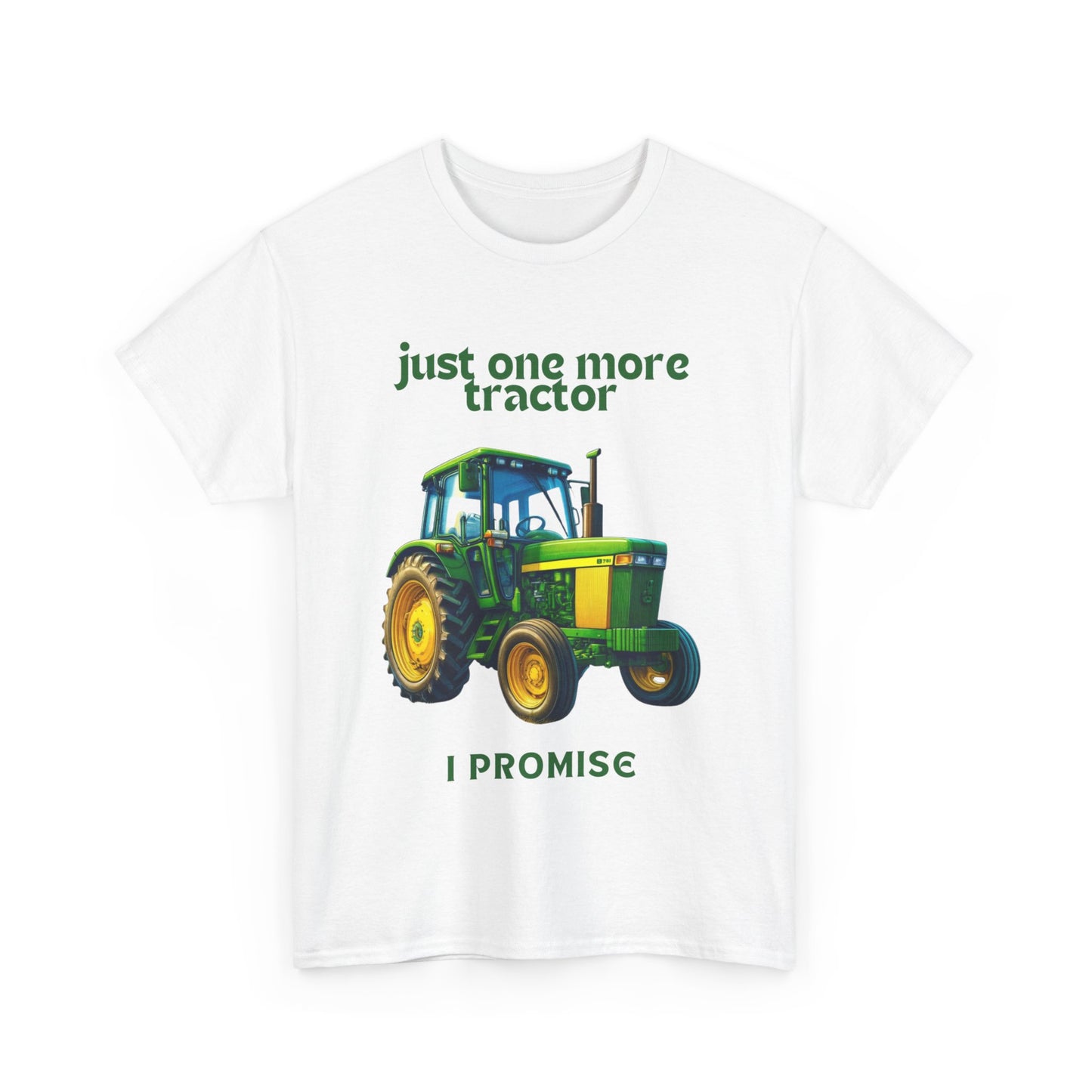 Just One More Tractor Cotton Tee