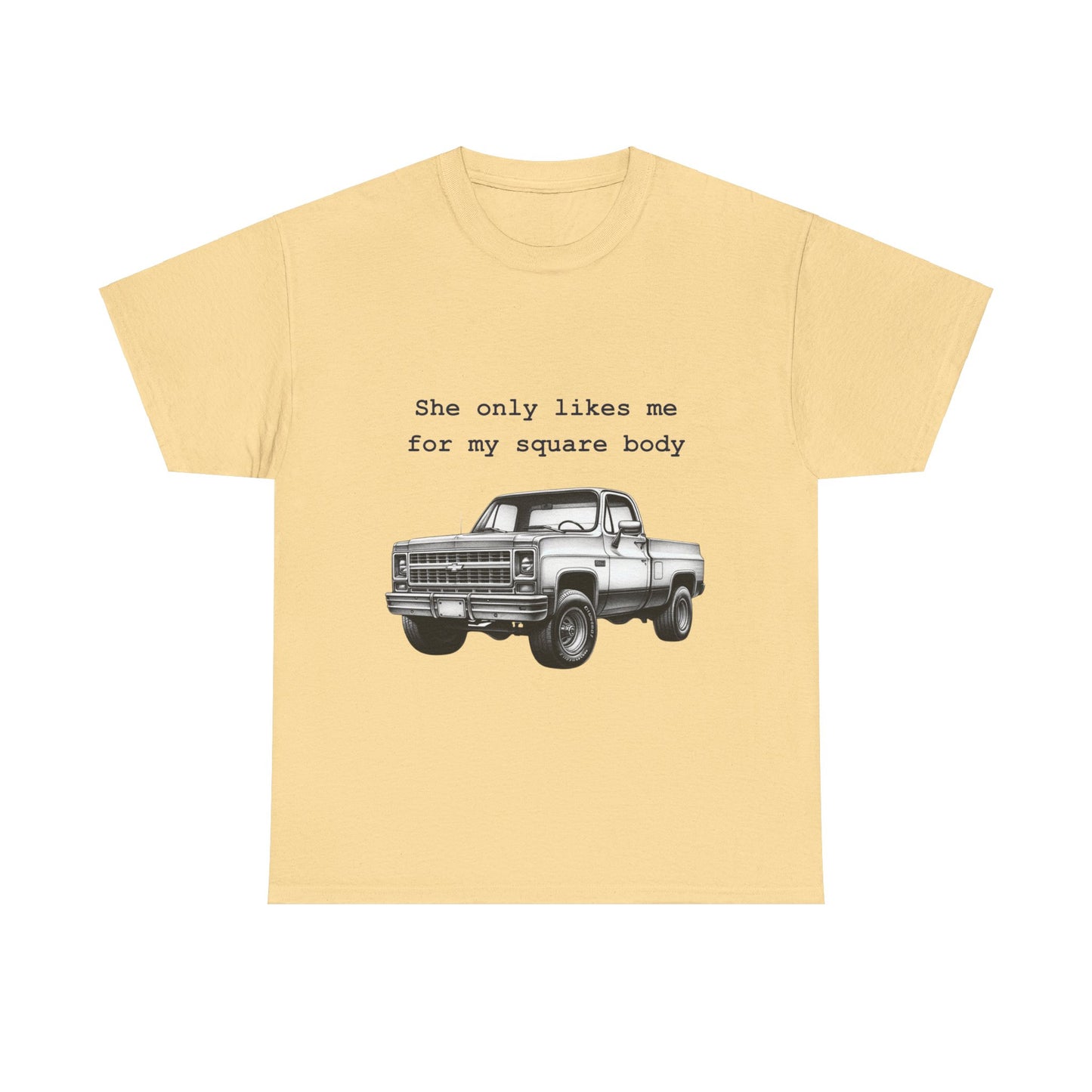 Square Body Cotton Tee