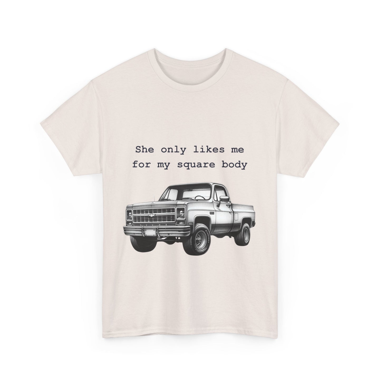 Square Body Cotton Tee