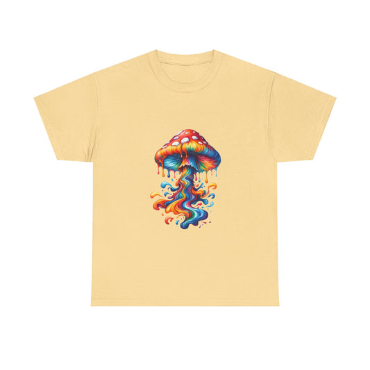 Trippy Shroom Cotton Tee