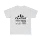 Camping Vibes Graphic Tee - Coffee, Bonfires, S'mores & Stars Design | Camping Tee | Men's Graphic Tee | Women's Graphic Tee