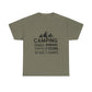 Camping Vibes Graphic Tee - Coffee, Bonfires, S'mores & Stars Design | Camping Tee | Men's Graphic Tee | Women's Graphic Tee
