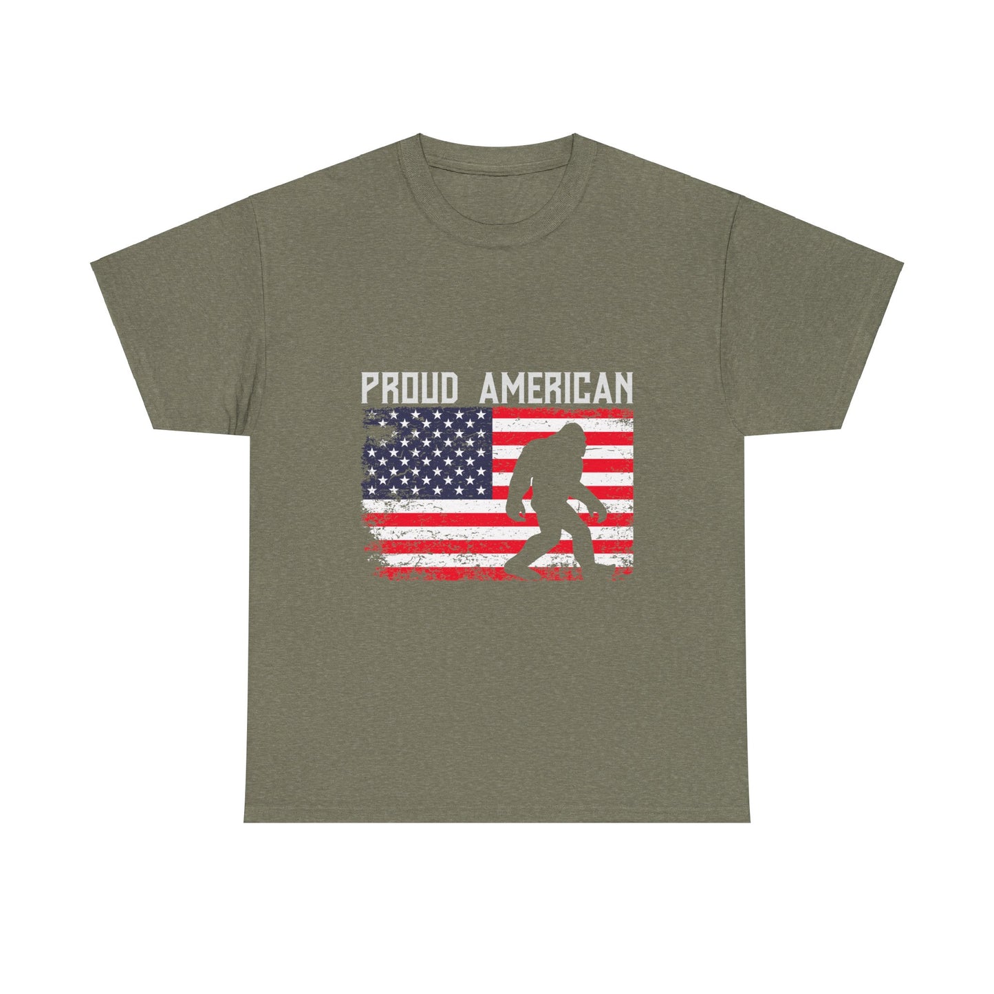 Sasquatch American Flag Tee