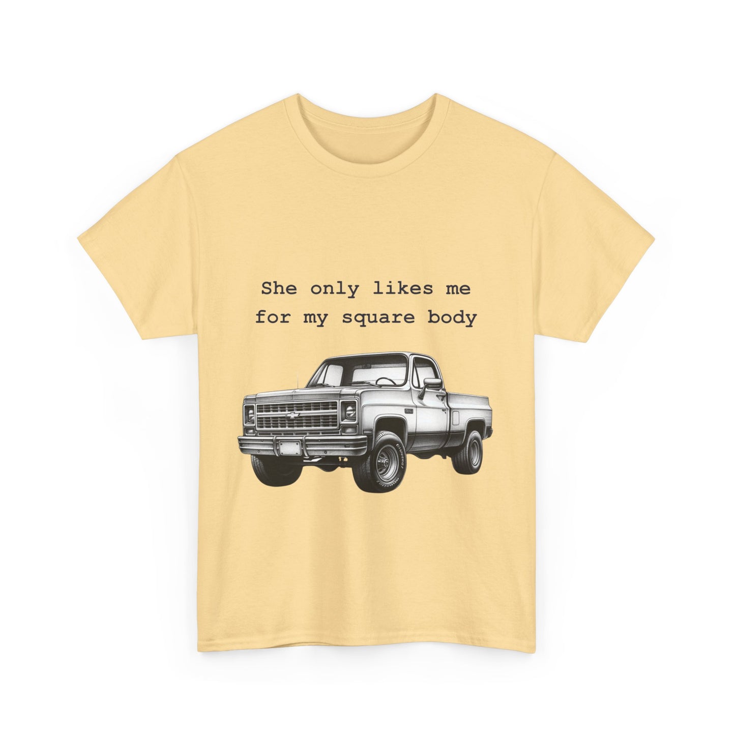 Square Body Cotton Tee