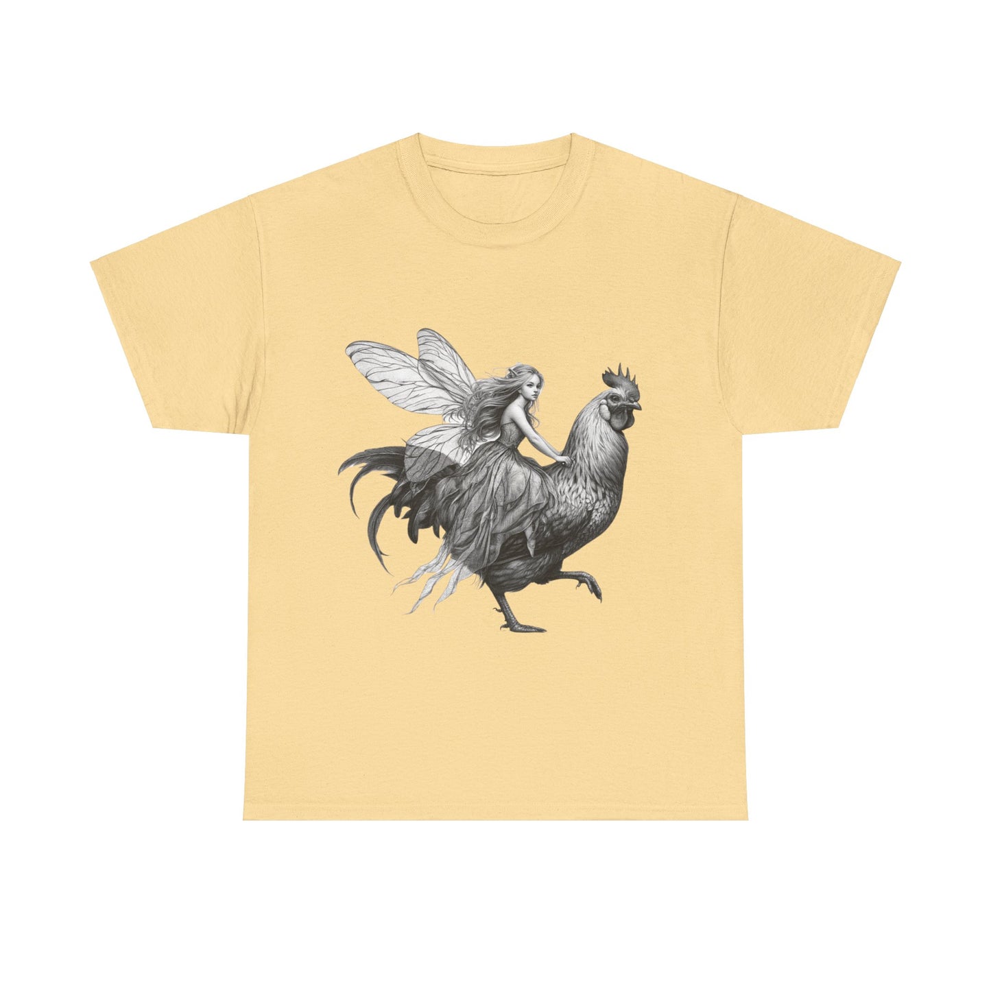 Fairy Chicken Cotton Tee