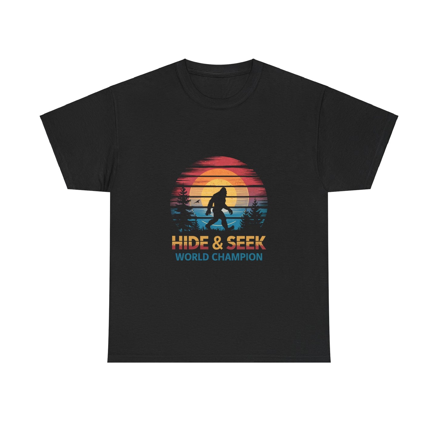 Hide and Seek World Champion Bigfoot Vintage Tee