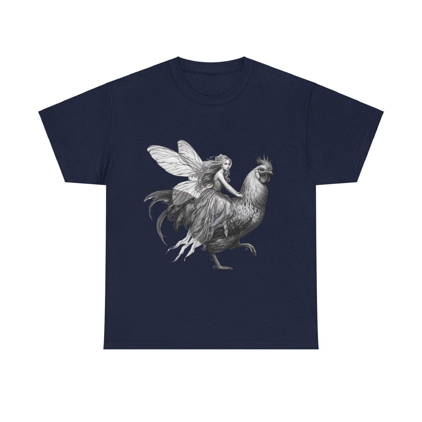 Fairy Chicken Cotton Tee