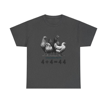 Chicken Math Cotton Tee